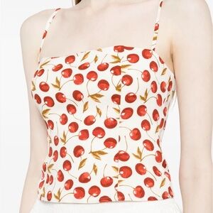 Reformation Overland Cherry Tank Top NWT